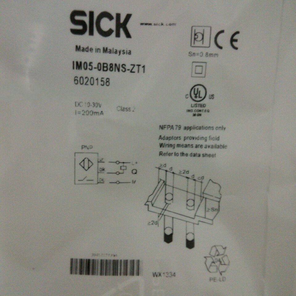 1PC Sick IM050B8NSZT1 Photoelectric Sensor IM050B8NSZT1 - SICK