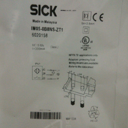 1PC Sick IM050B8NSZT1 Photoelectric Sensor IM050B8NSZT1 - SICK