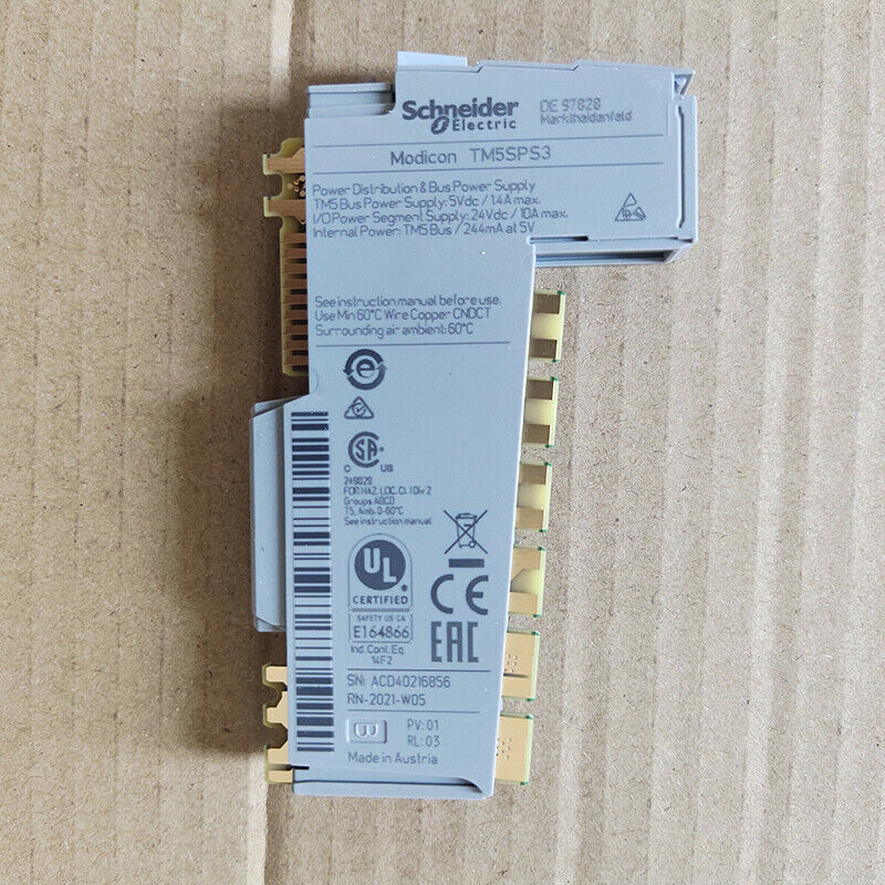new 1PC Schneider TM5SPS3 PLC Module In Box ping - SCHNEIDER
