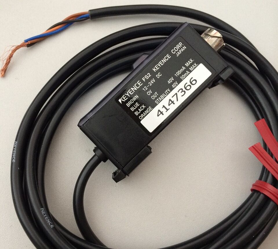 new 1PC Keyence FS2-60 Fiber Optic Sensor FS260 - KEYENCE