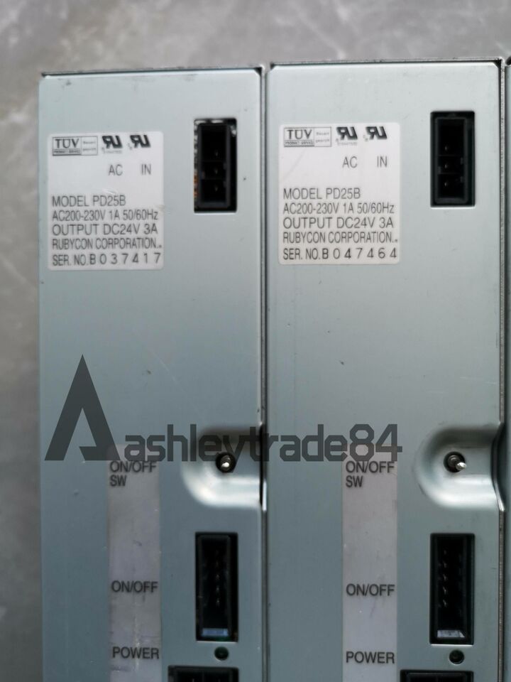 Mitsubishi PD25B Power Supply, AC200-230V, 1A, 50/60Hz, Output DC24V, 3A - MITSUBISHI
