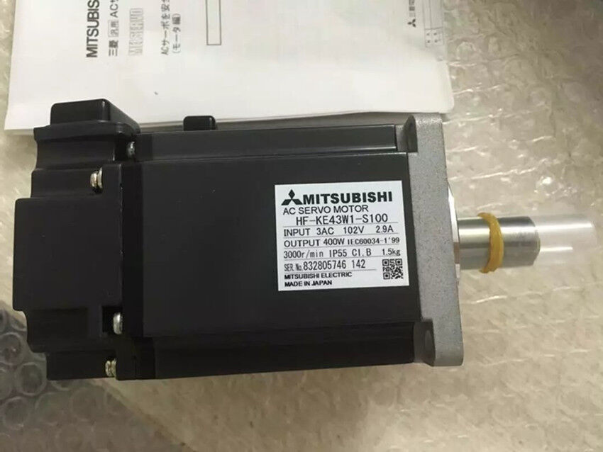 Mitsubishi HF-KE43W1-S100 AC Servo Motor - MITSUBISHI