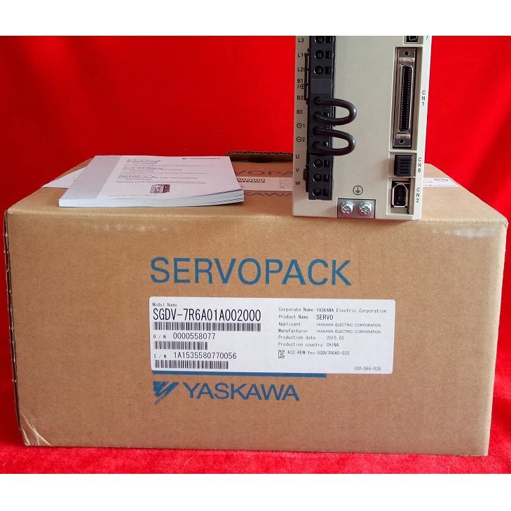 new 1PC Yaskawa SGDV-7R6A01A002000 Servo Drive In Box ping