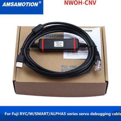new 1PC Debugging Cable NWOH-CNV Data Cable USB RYC/W/SMART/ALPHA5 Series - OMRON