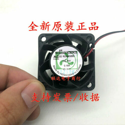 new RUILIAN RDM4028S E186492 DC12V 0.18A cooling fan