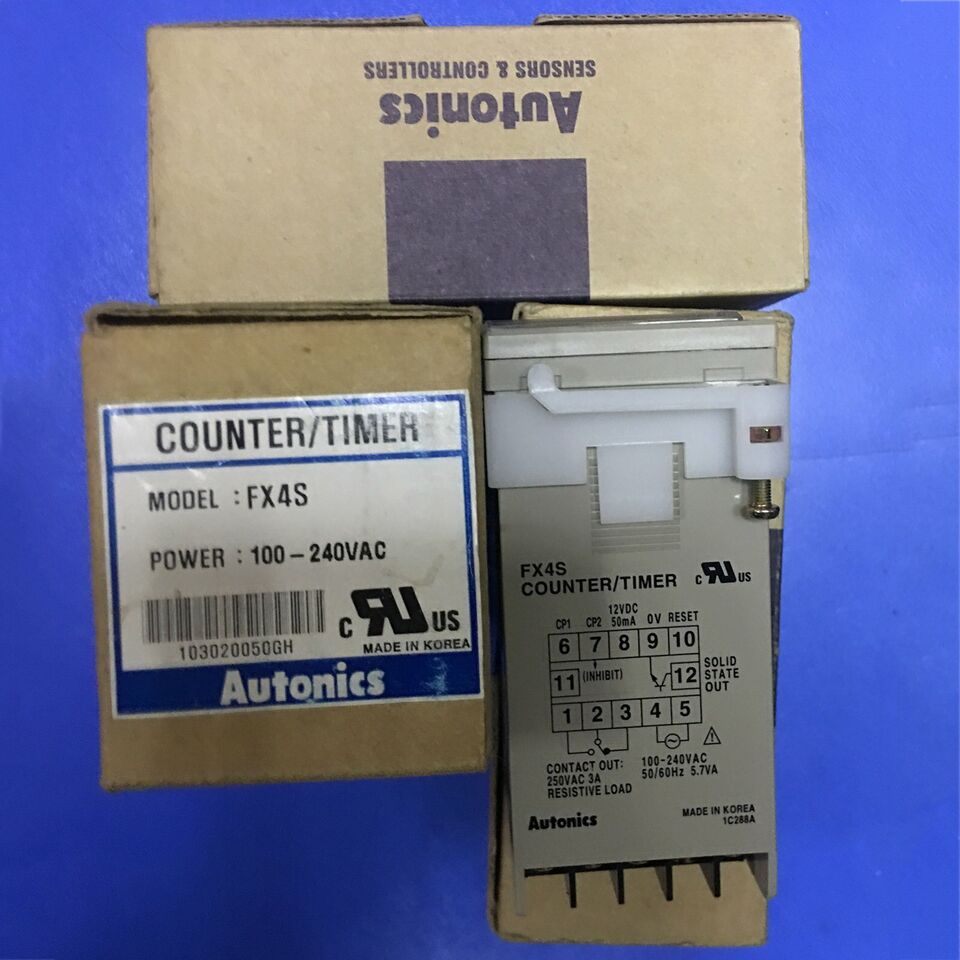 1PC Autonics FX4S Counter Timer 100-240VAC - AUTONICS