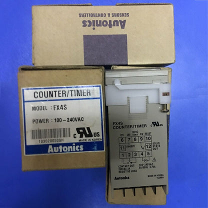 1PC Autonics FX4S Counter Timer 100-240VAC - AUTONICS