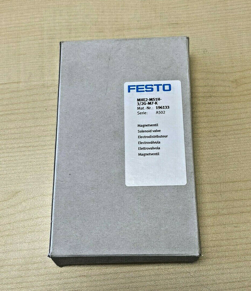 new 1PC Festo MHE2-MS1H-3/2G-M7-K 196133 Solenoid Valve ping - FESTO
