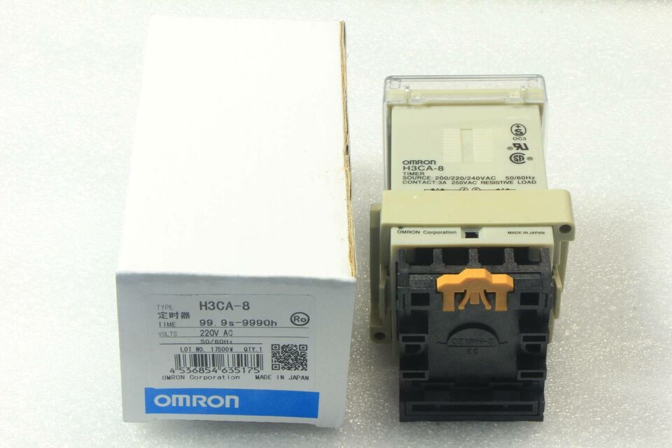 new Omron H3CA-8 200/220/240VAC Timer One H3CA8 - OMRON
