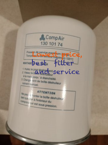 new 1PCS  FOR CompAir 13010174 SPIN ON AIR/OIL SEPARATOR