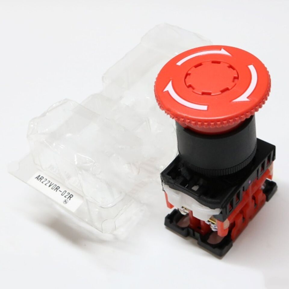 new Fuji AR22V0R-02R Push Button Switch 1PC AR22V0OR-02R - FUJI