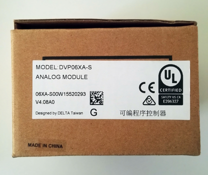 new Delta DVP06XA-S DVP06XAS PLC Extension Module ping In Box - DELTA