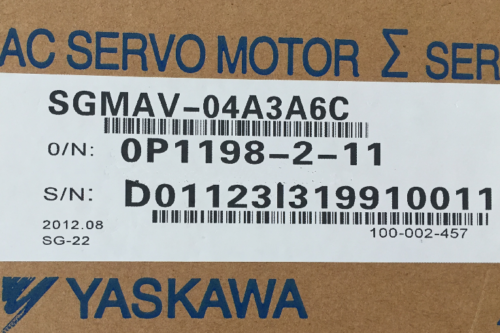 new 1PC YASKAWA SGMAV-04A3A6C SERVO MOTOR SGMAV04A3A6C PING - YASKAWA