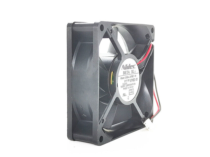 new 1PC 80mmX25mm 3-Pin Inverter Cooling Fan D08A-24TS2 01 DC 24V 0.23A - RITTAL