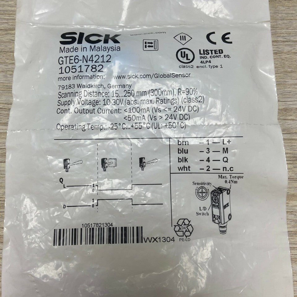 new 1PC Sick GTE6-N4212 Proximity Switch GTE6N4212