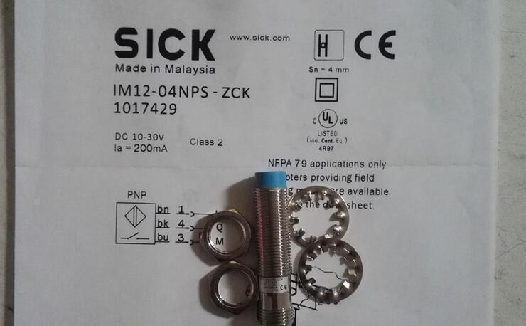 new SICK IM12-04NPS-ZCK Proximity Switch One IM1204NPSZCK - SICK
