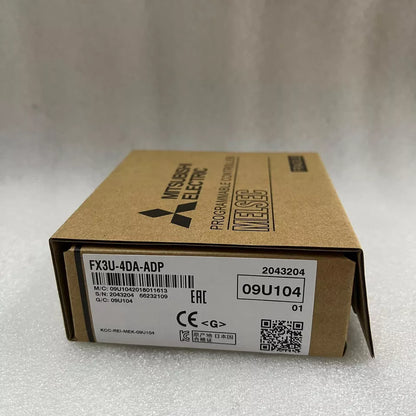 Mitsubishi FX3U-4DA-ADP PLC - 1PC, High-Performance PLC Controller for industrial automation applications, compatible with Mitsubishi's industrial automation systems - MITSUBISHI