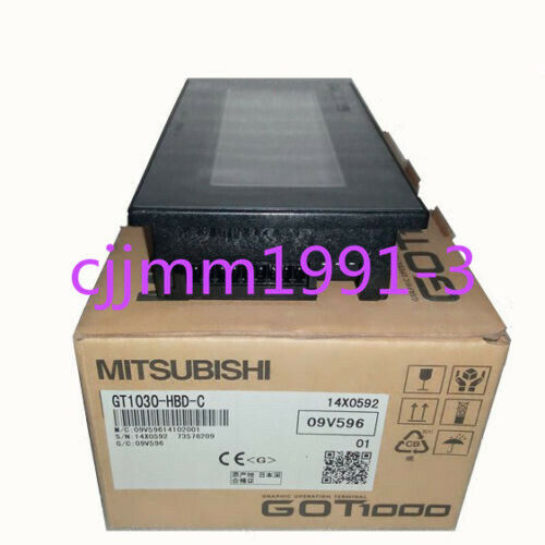 New 1PC Mitsubishi HMI GT1030-HBD-C Touch Panel – In Box - MITSUBISHI