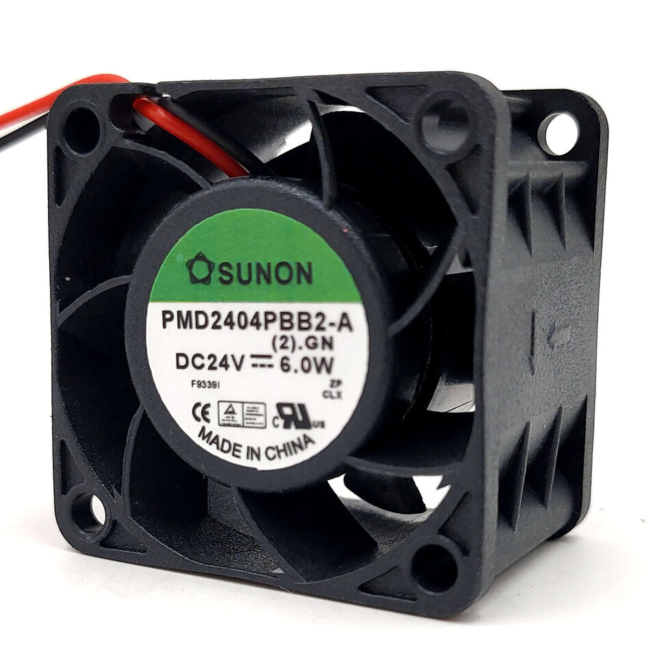 used 1 pcs booster fan server cooling fan PMD2404PBB2-A 24V 6.0w 4028 - PMD