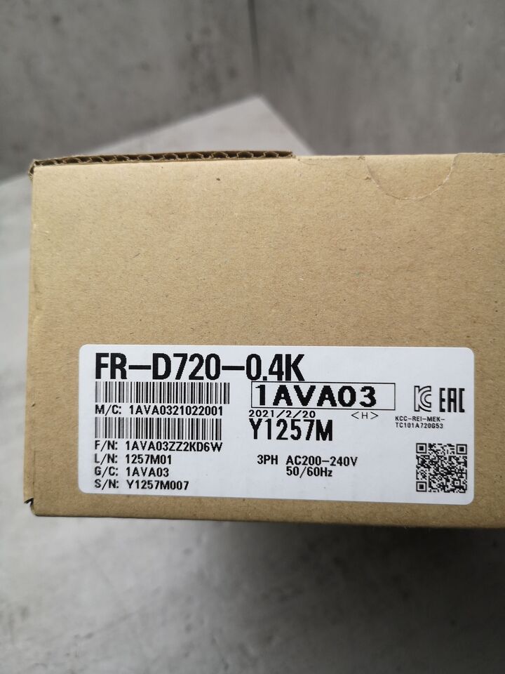 new 1PC Mitsubishi FR-D720-0.4K Inverter FRD7200.4K In Box ping - MITSUBISHI