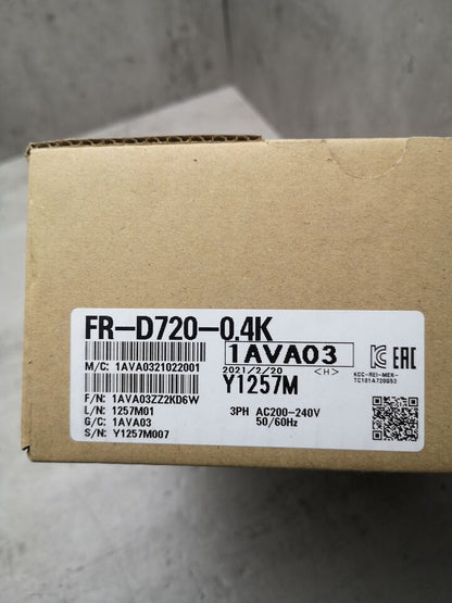 new 1PC Mitsubishi FR-D720-0.4K Inverter FRD7200.4K In Box ping - MITSUBISHI