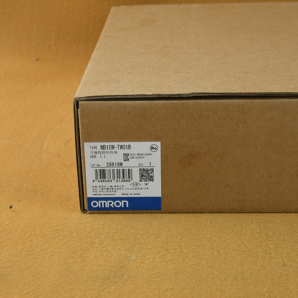 new 1PC Omron NB10W-TW01B Touch Screen In Box ping NB10WTW01B - OMRON