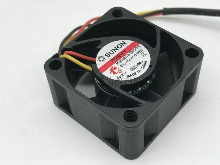 new 1 pcs Fan 0.60W 4020 40*20MM 3 wire cooling fan MB40201V2-000C-G99 DC12V - HPS