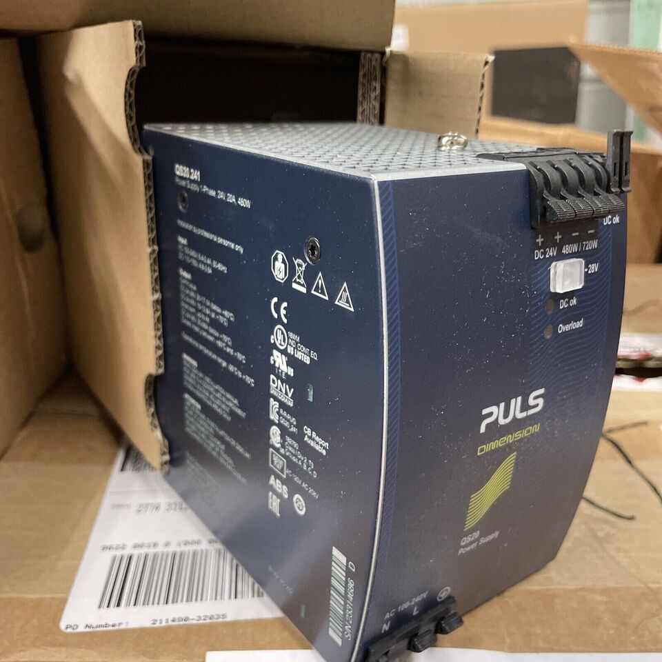 new Puls QS20.241 DIN Rail Power Supply - PULS
