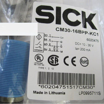 new SICK CM30-16BPP-KC1 Photoelectric Switch One CM3016BPPKC1 - SICK
