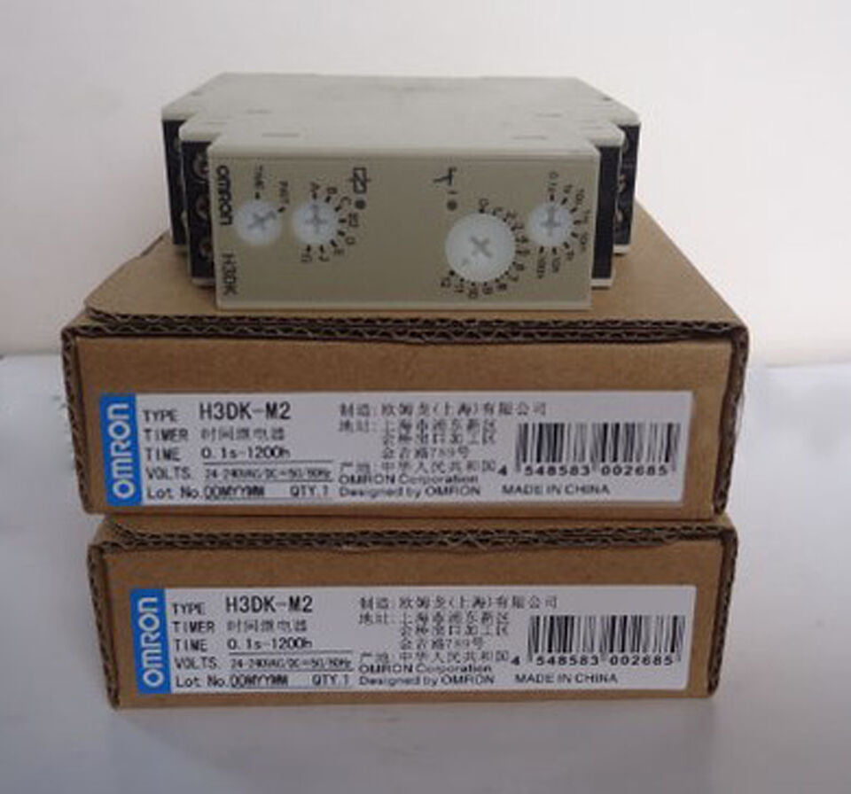 new 1PC OMRON H3DK-M2 Multifunction Timer Relay H3DKM2 In Box - OMRON