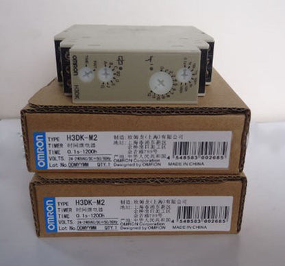 new 1PC OMRON H3DK-M2 Multifunction Timer Relay H3DKM2 In Box - OMRON