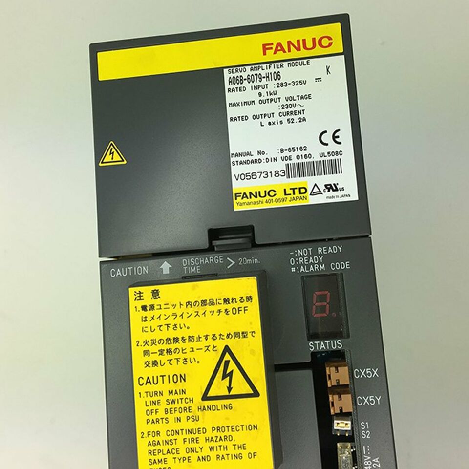 new 1PC Fanuc A06B-6079-H106 Servo Drive A06B6079H106 ping - FANUC