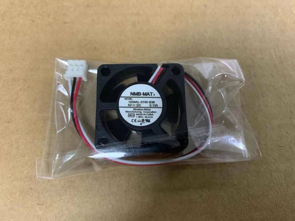 new 1pc For NMB-MAT 1204KL-01W-B39 5V 0.13A 3CM 3-wire TCFAN cooling fan - NMB-MAT
