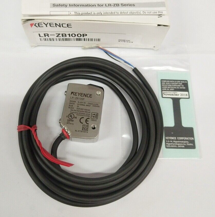 new 1PC Keyence LR-ZB100P Laser Sensor LRZB100P ping - KEYENCE