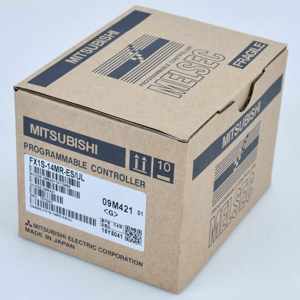 new Mitsubishi FX1S-14MR-ES/UL Melsec PLC One FX1S14MRES/UL - MITSUBISHI