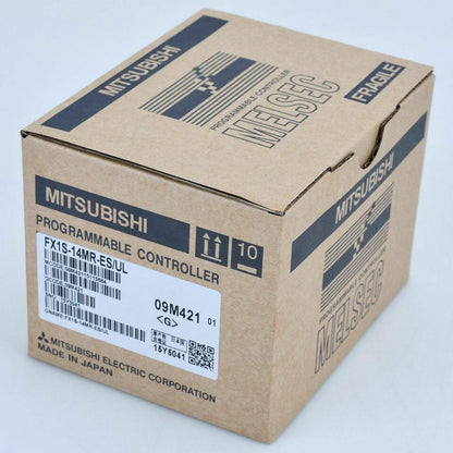 new Mitsubishi FX1S-14MR-ES/UL Melsec PLC One FX1S14MRES/UL - MITSUBISHI