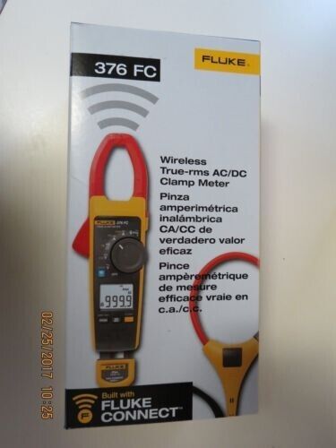 new cxcxFluke 376 FC True-RMS AC/DC Clamp Meter -  By