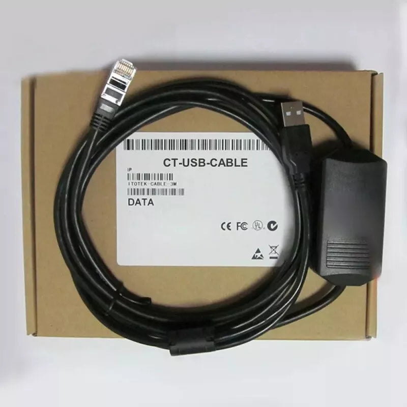 1PC CT-USB-CABLE Inverter Commissioning Cable 3M For Emerson - KOEED