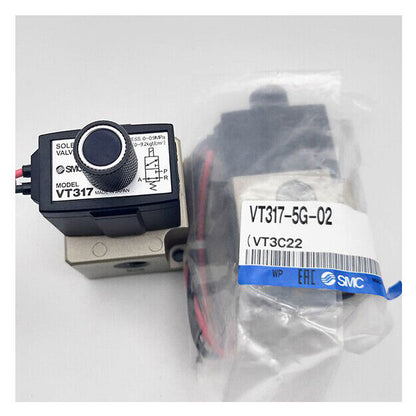 new 1PC SMC VT317-5G-02 Solenoid Valve VT3175G02 - SMC