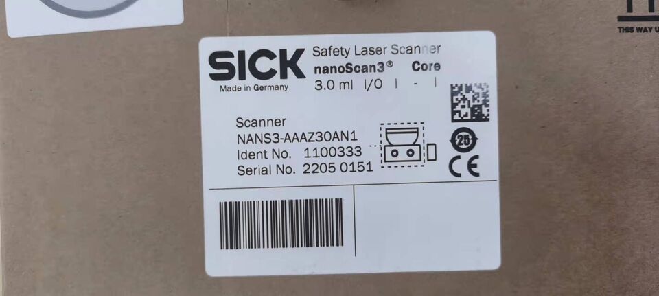 new  SICK NANS3-AAAZ30AN1 NANS3AAAZ30AN1 1100333 Laser Scanner ping