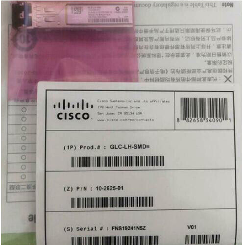 new Cisco GLC-LH-SMD 1000BASE-LX/LH SFP Module 1310nm 10km SMF LC - CISCO
