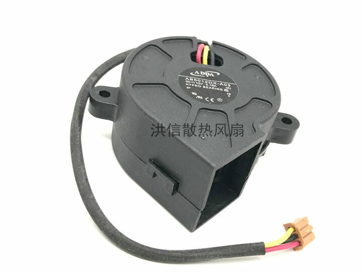 new 1 PCS Fan 5cm projector fan turbo blower fan AB5012DX-A03 DC12V 0.15A - PLC INDUSTRY PRODUCT
