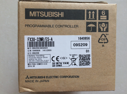 new Mitsubishi FX3U-32MR/ES-A PLC Programmable Logic Controller In Box - MITSUBISHI