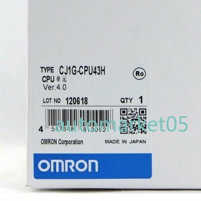 new 1PCS CJ1G-CPU43H CJ1GCPU43H In Omron Sealed Box FAST SHIP - OMRON
