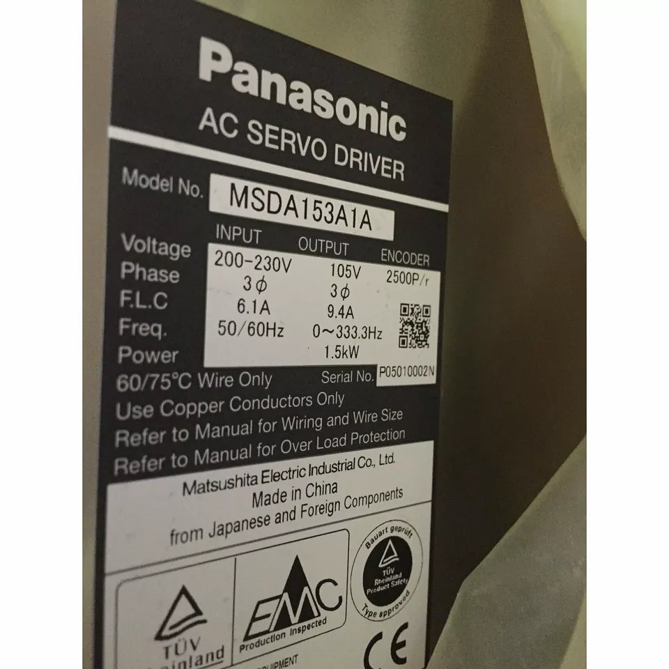New Panasonic MSDA153A1A Servo Driver 1PC - PANASONIC