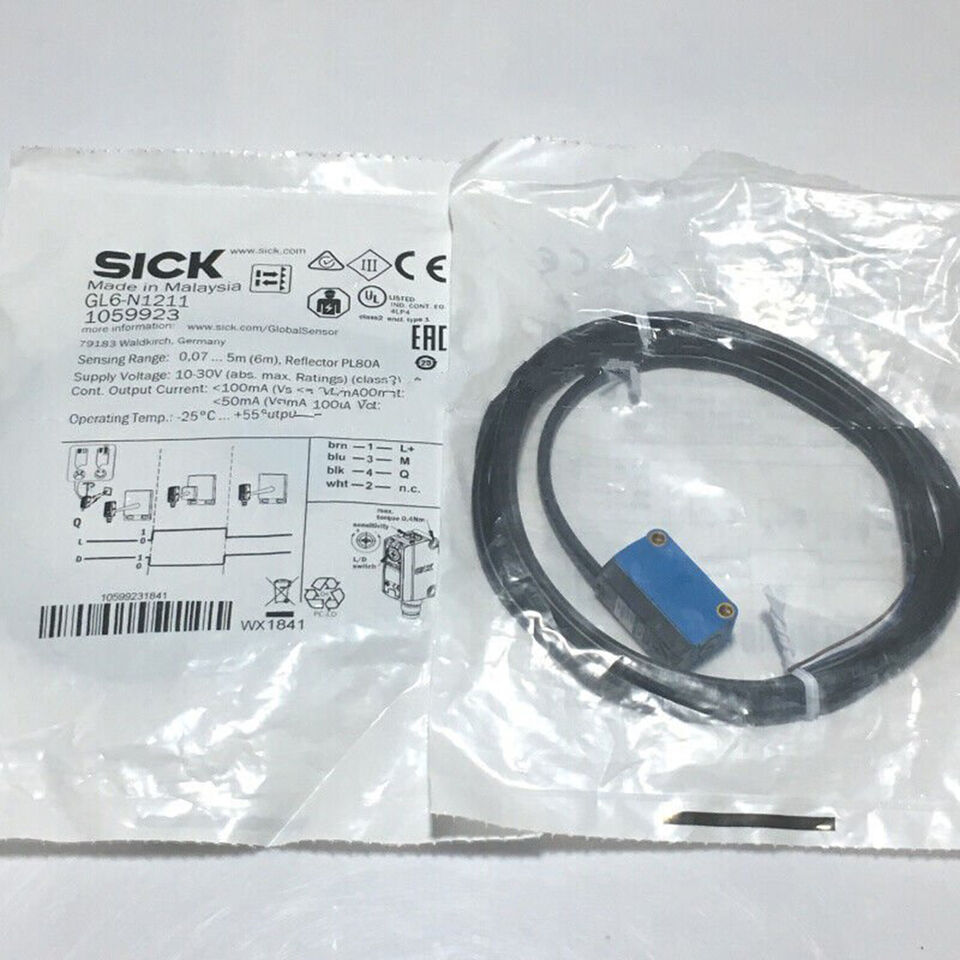 new SICK GL6-N1211 Photoelectric Sensor One GL6N1211 - SICK