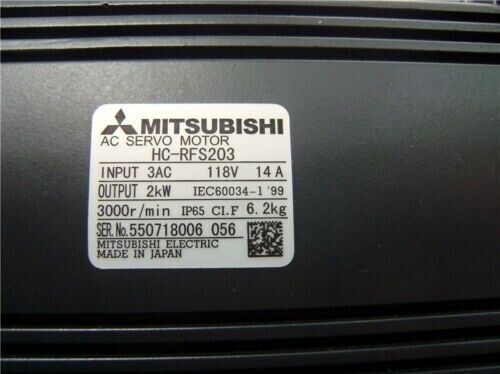 new 1PCS Mitsubishi HC-RFS203 AC Servo Motor Fast Ship 1 YEAR - KOEED