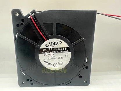 new 1 PCS fan 120*32MM 2 wire AB1212XB-Y01 DC12V 1.40A 12032 - KOEED