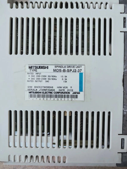 new One Mitsubishi MDS-B-SPJ2-37 Servo Drive MDSBSPJ237 ping
