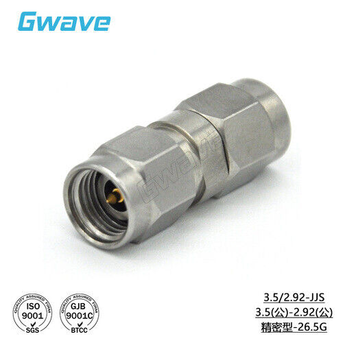 new 1PCS 3.5mm To 2.92mm Adapter 3.5/2.92-JJS JKS KJS KKS RF Adapter DC-26.5G